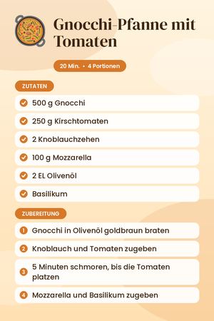 Gnocchi-Pfanne mit Tomaten