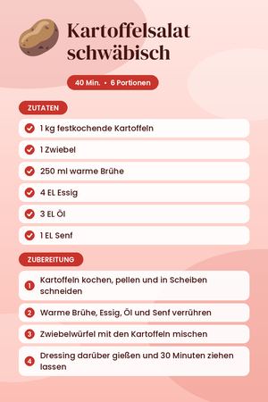 Kartoffelsalat schwäbisch