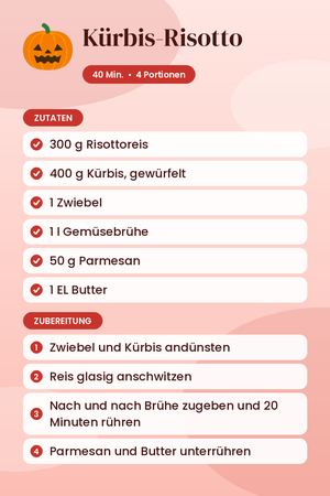 Kürbis-Risotto