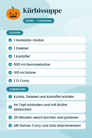 Kürbissuppe