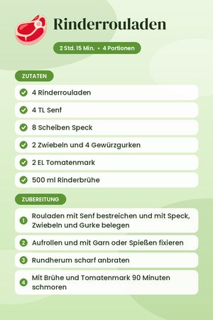 Rinderrouladen