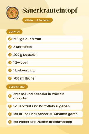 Sauerkrauteintopf
