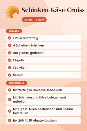 Schinken-Käse-Croissant