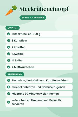 Steckrübeneintopf