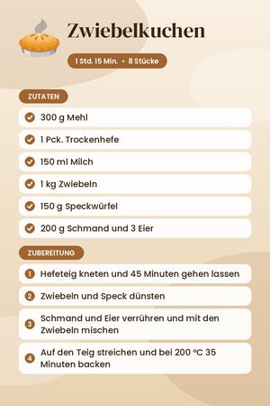 Zwiebelkuchen