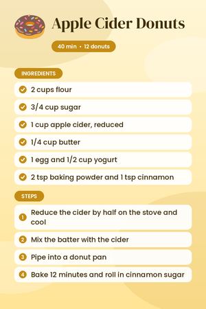 Apple Cider Donuts