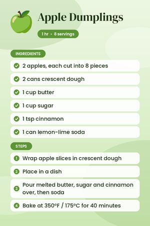 Apple Dumplings