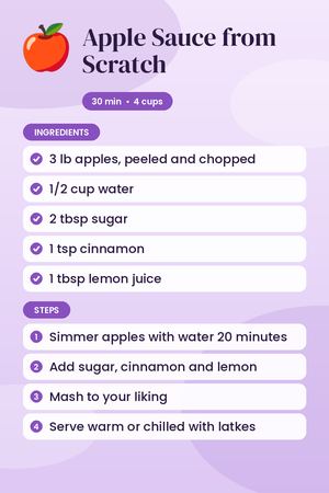 Apple Sauce from Scratch