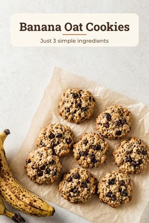 Banana Oat Cookies