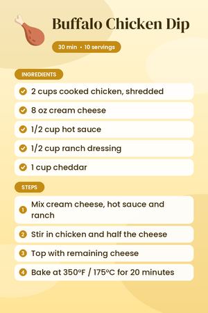 Buffalo Chicken Dip