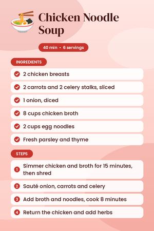 Chicken Noodle Soup