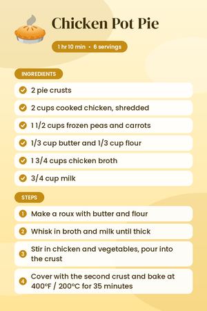 Chicken Pot Pie