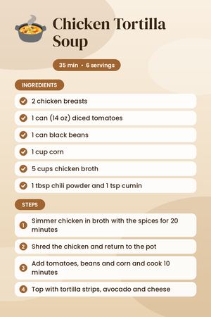 Chicken Tortilla Soup