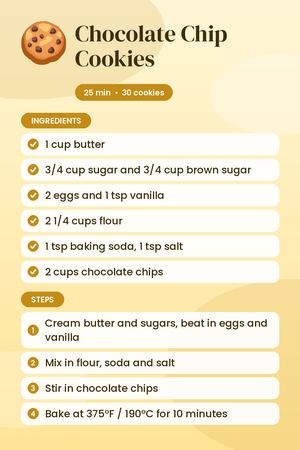Chocolate Chip Cookies