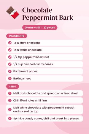 Chocolate Peppermint Bark