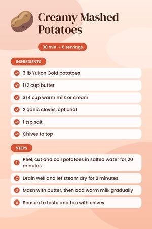 Creamy Mashed Potatoes