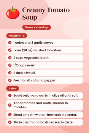 Creamy Tomato Soup