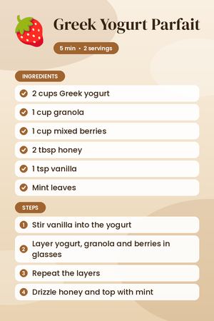 Greek Yogurt Parfait
