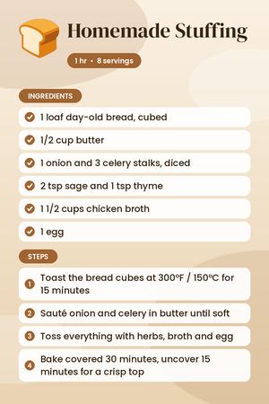 Homemade Stuffing