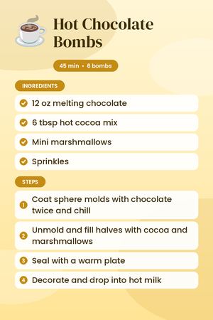 Hot Chocolate Bombs