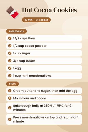 Hot Cocoa Cookies