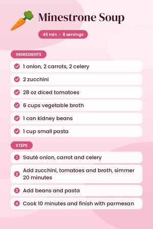 Minestrone Soup