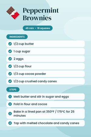 Peppermint Brownies