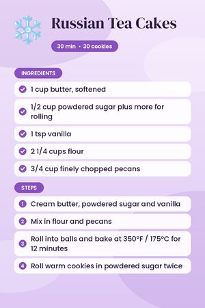Russian Tea Cakes