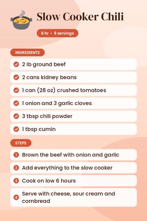 Slow Cooker Chili