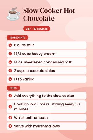 Slow Cooker Hot Chocolate