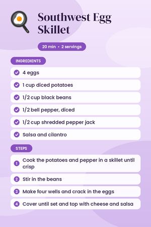Southwest Egg Skillet