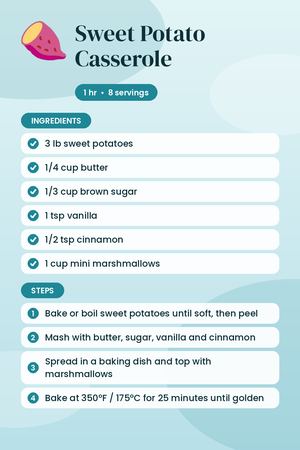 Sweet Potato Casserole